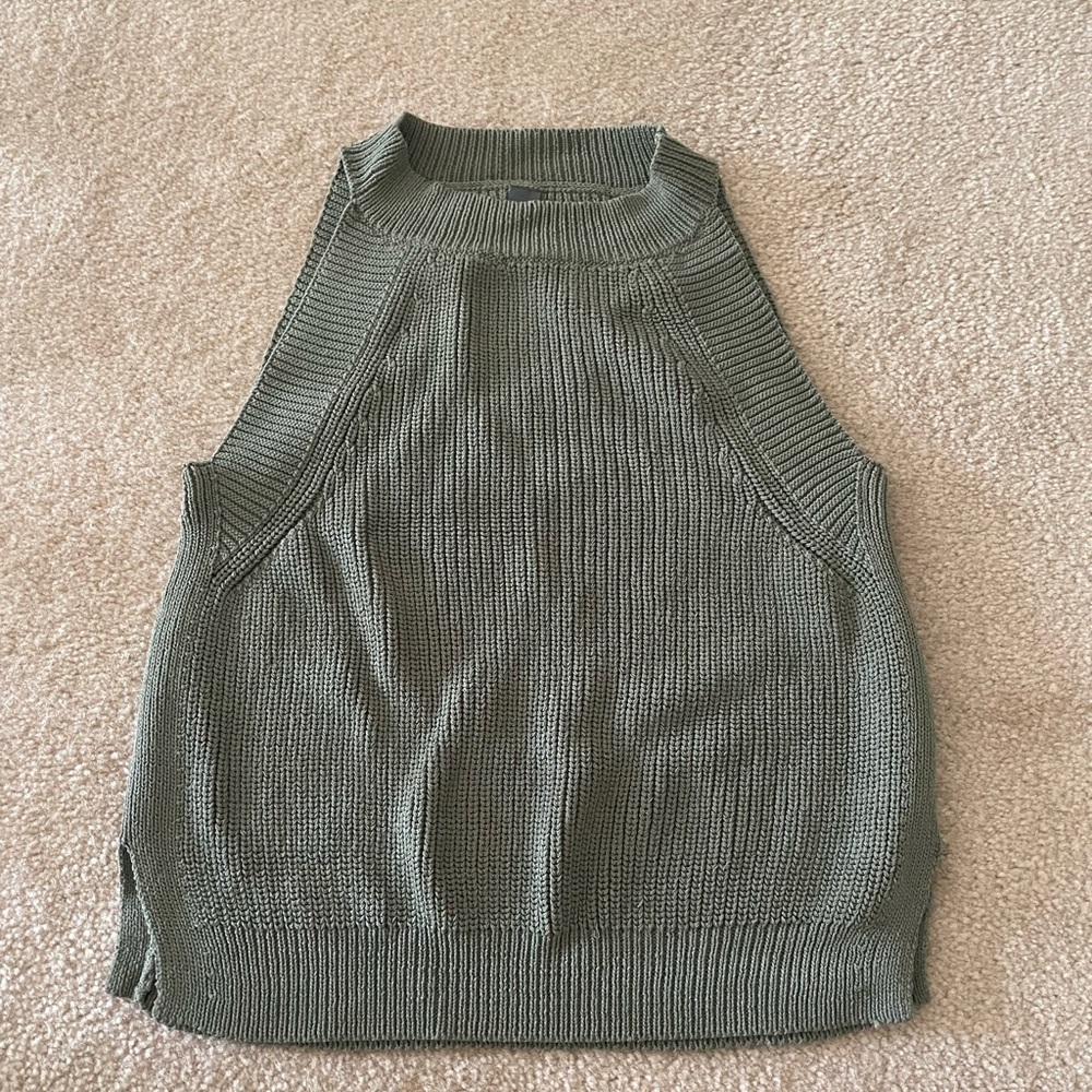 Knit tank top